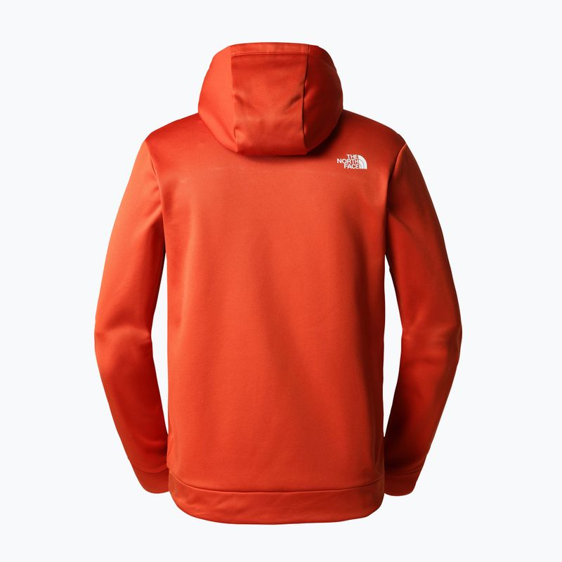Bluza męska The North Face Reaxion Fleece P/O Hoodie rustet bronze/ asphalt grey 6