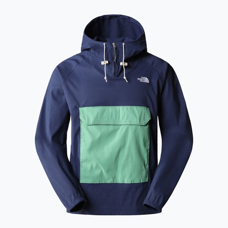 Kurtka przeciwwiatrowa męska The North Face Class V Pullover summit navy/deep green grass 5