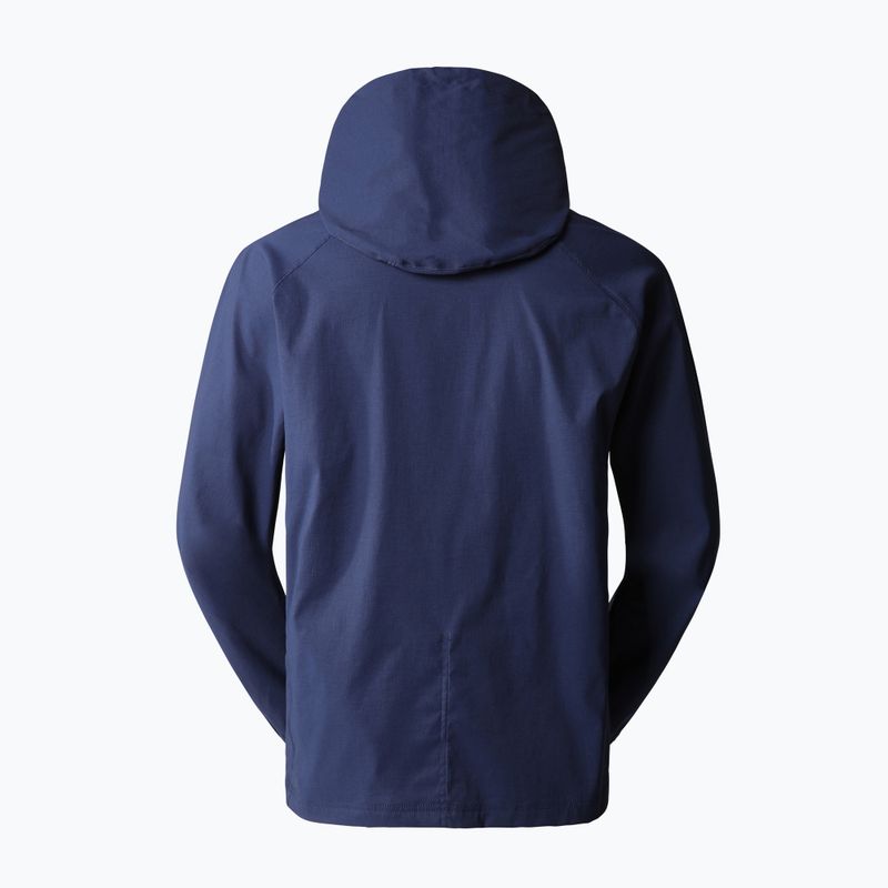 Kurtka przeciwwiatrowa męska The North Face Class V Pullover summit navy/deep green grass 6