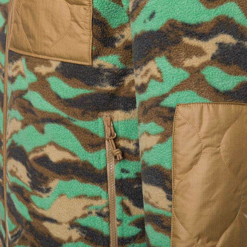 Bluza trekkingowa męska The North Face Royal Arch FZ deep grass green printed camo 9