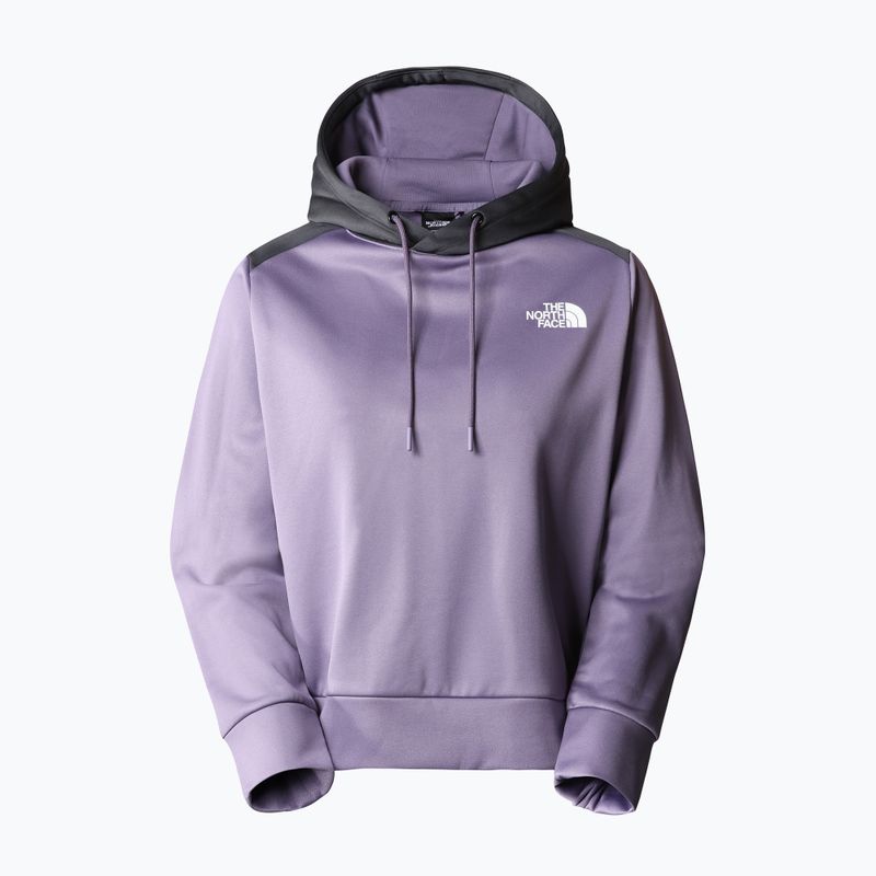 Bluza damska The North Face Reaxion Fleece P/O Hoodie lunar slate/ asphalt grey