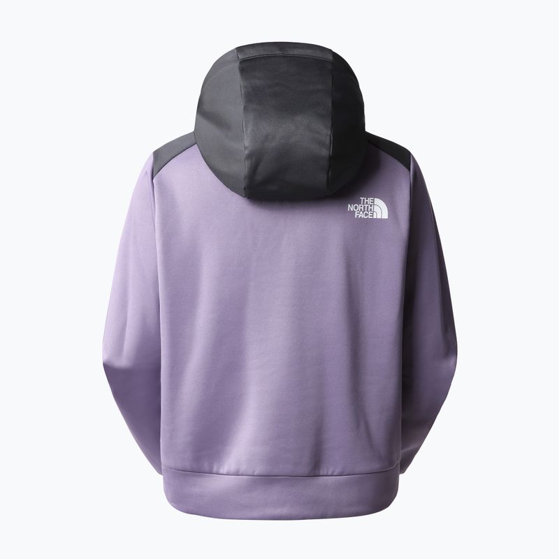 Bluza damska The North Face Reaxion Fleece P/O Hoodie lunar slate/ asphalt grey 2
