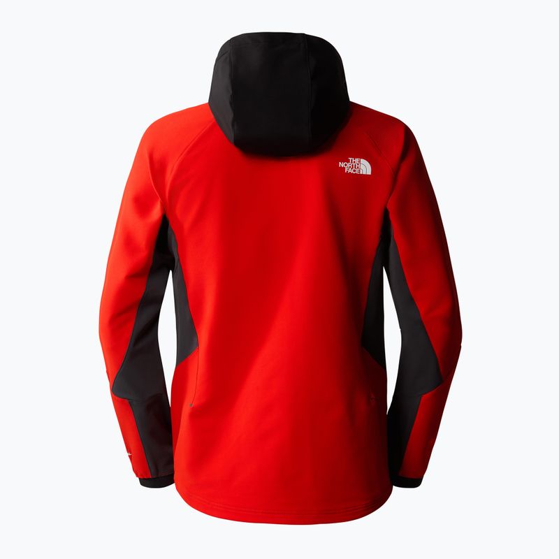 Kurtka softshell męska The North Face AO Softshell Hoodie fiery red/asphalt grey/black 2