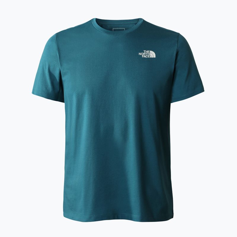 Koszulka trekkingowa męska The North Face Foundation Graphic coral