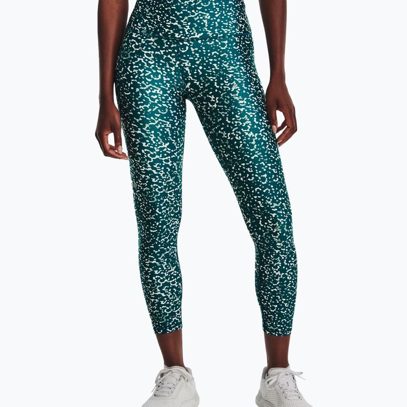 Legginsy damskie Under Armour Armour Aop Ankle Compression tourmaline teal/fresco green/opal green