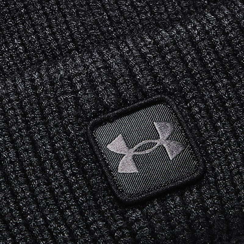 Czapka zimowa męska Under Armour UA Halftime Ribbed black/jet gray 5