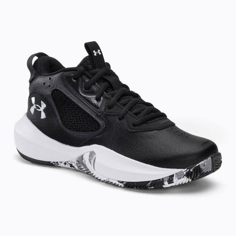 Buty do koszykówki dziecięce Under Armour GS Lockdown 6 deep black