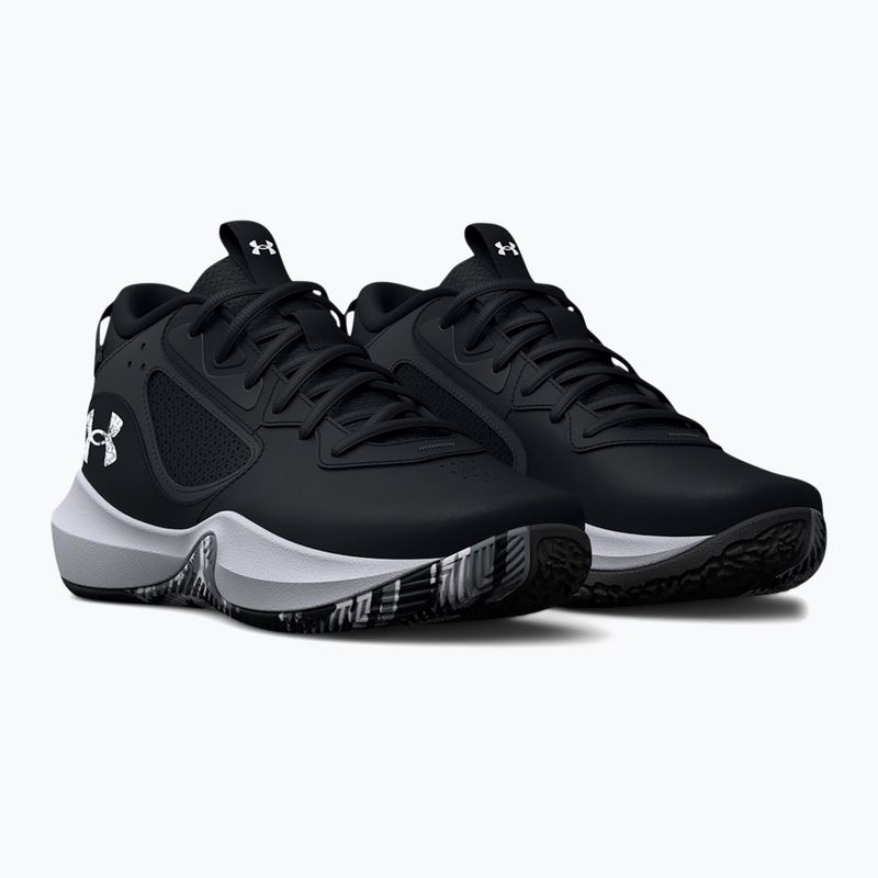 Buty do koszykówki dziecięce Under Armour GS Lockdown 6 deep black 11