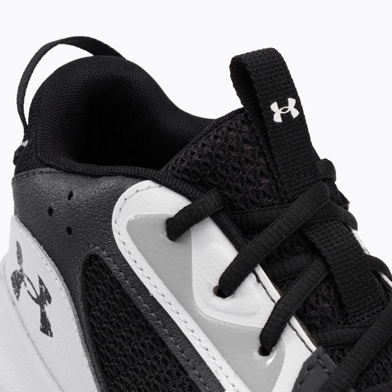 Buty do koszykówki męskie Under Armour Lockdown 6 white/jet gray/black 9