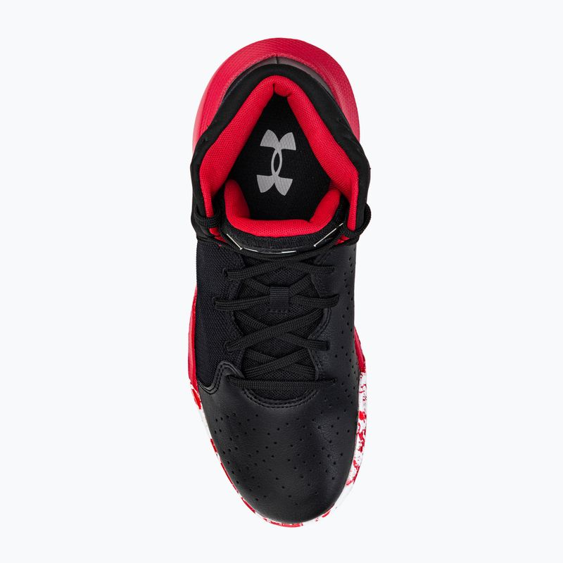 Buty do koszykówki męskie Under Armour Jet '21 black/red/white 6