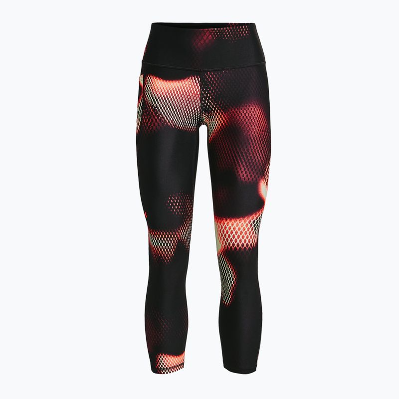 Legginsy treningowe damskie Under Armour Armour AOP Ankle Compression black/radio red/white 3