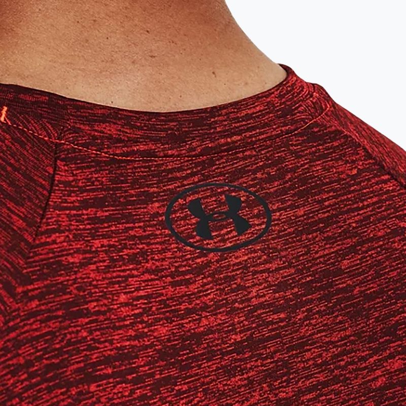 Koszulka treningowa męska Under Armour Tech 2.0 bolt red/chestnut red/black 6