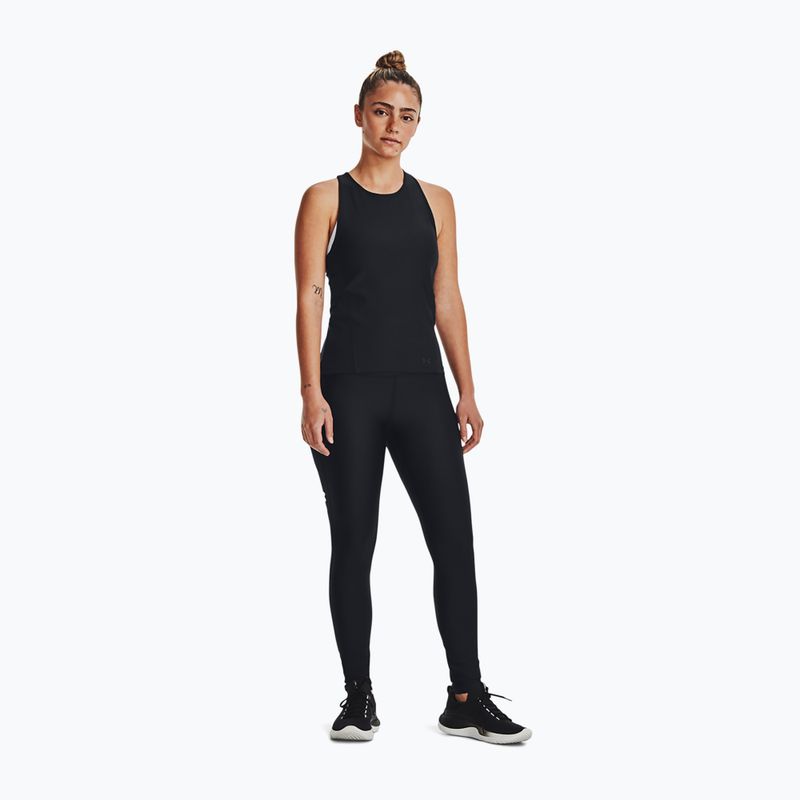 Legginsy damskie Under Armour Armour Branded black/white 2