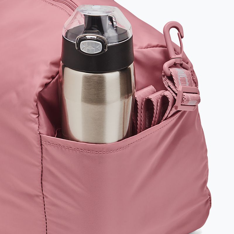 Torba treningowa damska Under Armour Favorite Duffle 30 l pink elixir/white 6