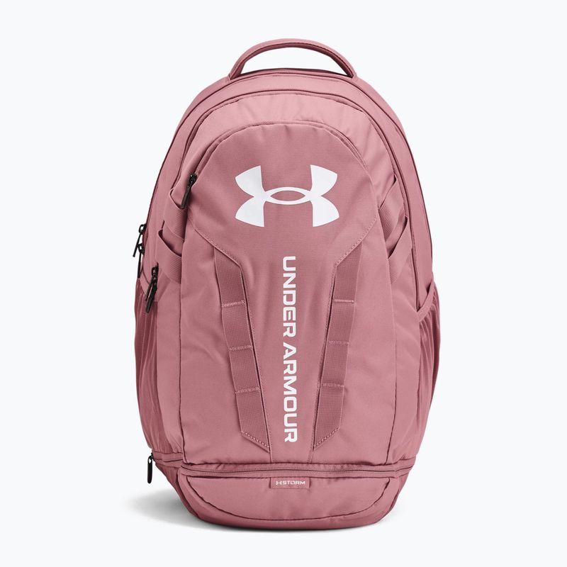 Plecak miejski Under Armour Hustle 5.0 29 l pink elixir/pink elixir/metallic gold