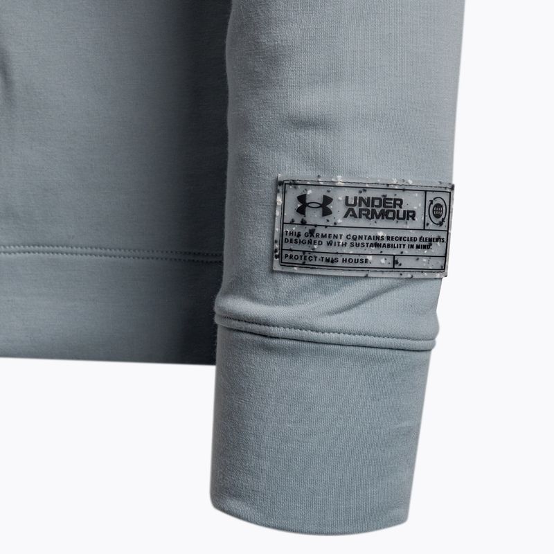 Bluza Under Armour Summit Knit Hoodie harbor blue/black 3