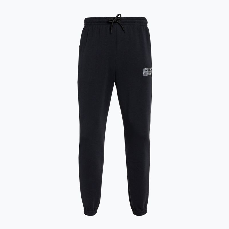 Spodnie treningowe Under Armour Summit Knit Joggers black/black