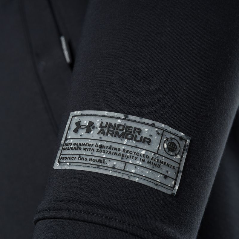 Bluza Under Armour Summit Knit Hoodie black/black 3