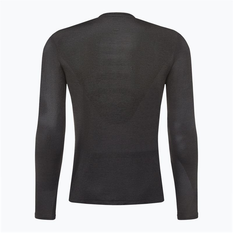 Longsleeve do biegania męski Under Armour Seamless Stride black/reflective 5