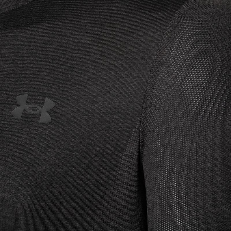 Longsleeve do biegania męski Under Armour Seamless Stride black/reflective 6