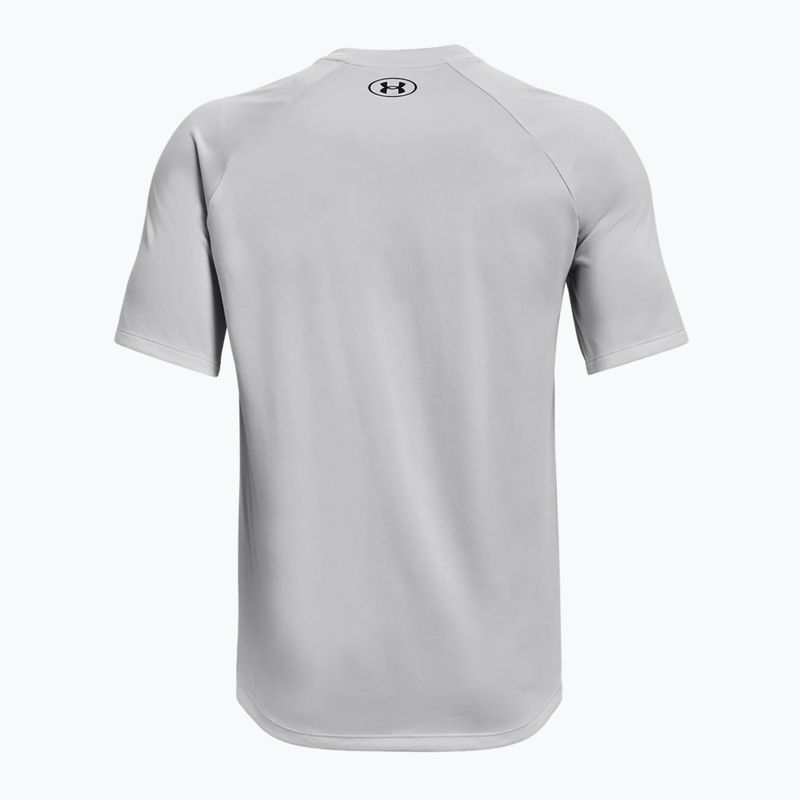 Koszulka treningowa męska Under Armour Tech Fade halo gray/black/black 6
