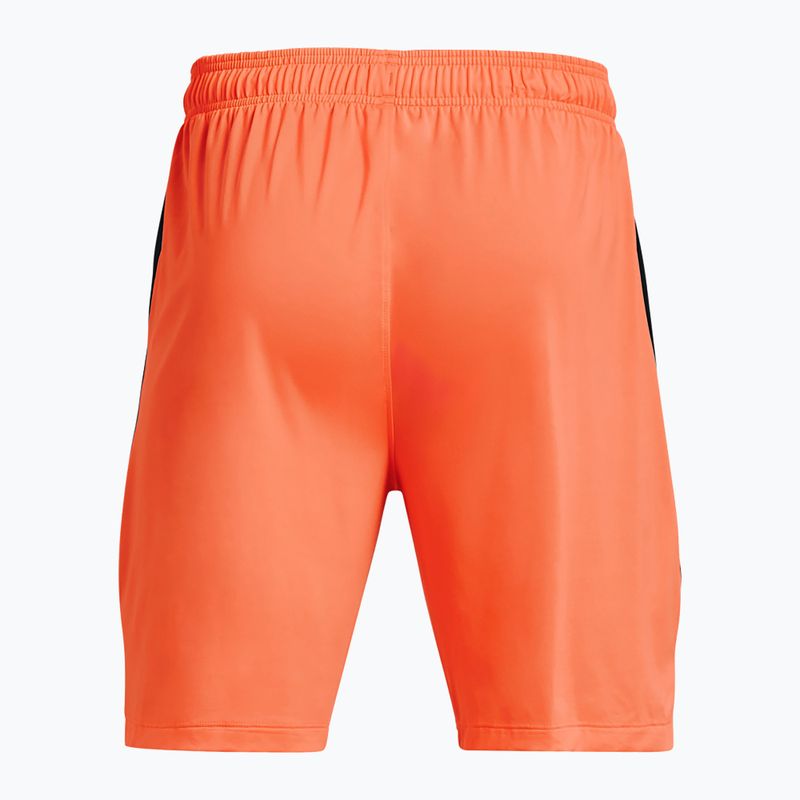 Spodenki treningowe męskie Under Armour Tech Vent orange blast/black/black 4