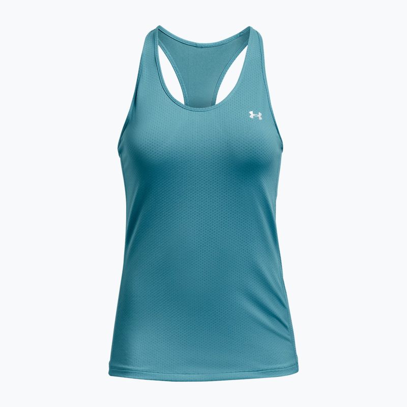 Koszulka treningowa damska Under Armour HeatGear Armour Racer glacier blue/iridescent