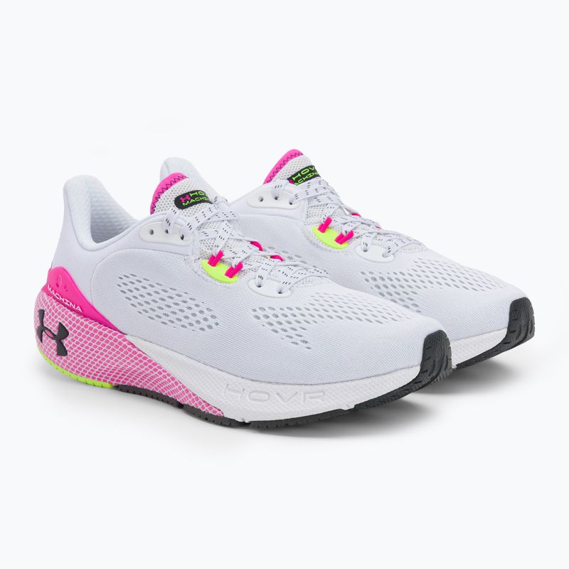 Buty do biegania damskie Under Armour W Hovr Machina 3 white/rebel pink/black 4