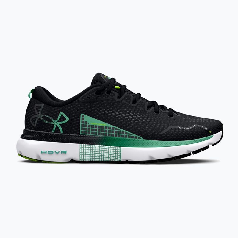 Buty do biegania męskie Under Armour Hovr Infinite 5 black/white/green breeze 13