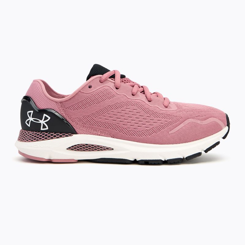 Buty do biegania damskie Under Armour Hovr Sonic 6 pink elixir/black/halo gray 2