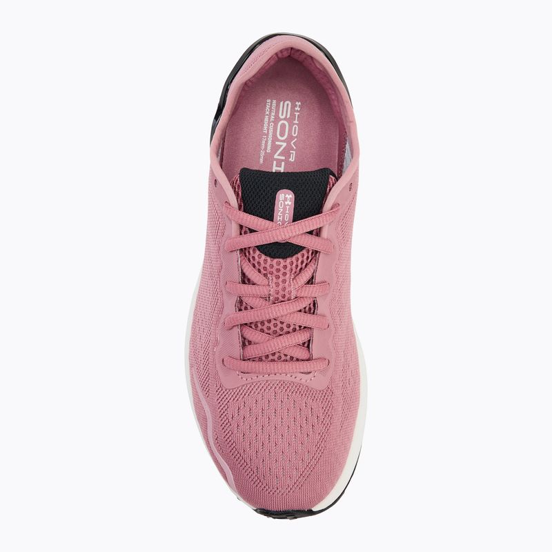 Buty do biegania damskie Under Armour Hovr Sonic 6 pink elixir/black/halo gray 5