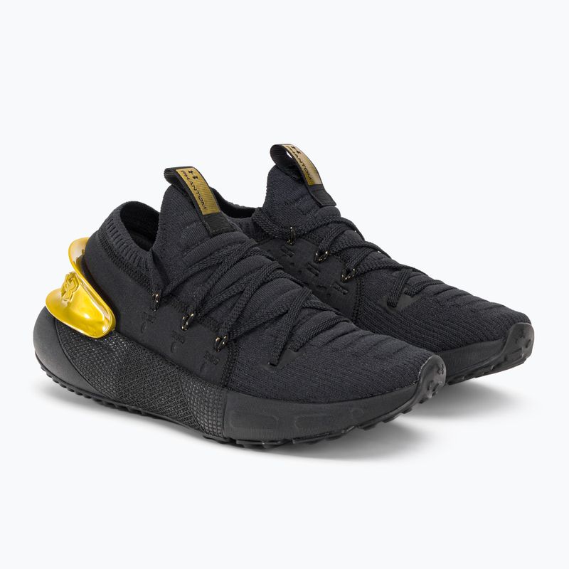 Buty do biegania damskie Under Armour Hovr Phantom 3 Mtlc black/black/metallic gold 6