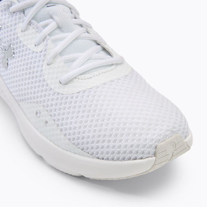 Buty do biegania męskie Under Armour Charged Pursuit 3 white/white/metallic silver 7