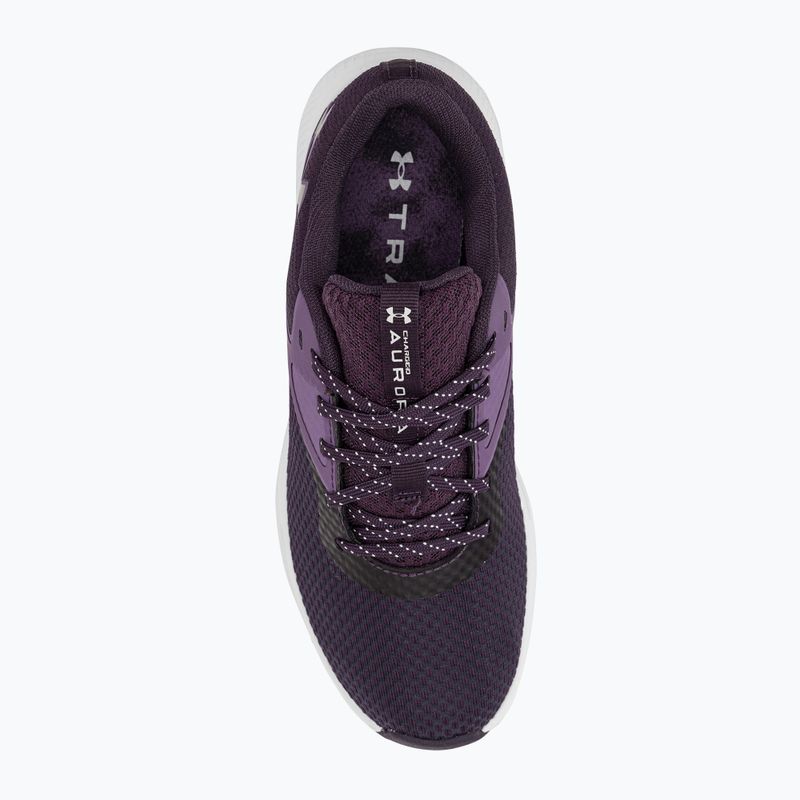 Buty treningowe damskie Under Armour W Charged Aurora 2 tux purple/retro purple/metallic silver 6