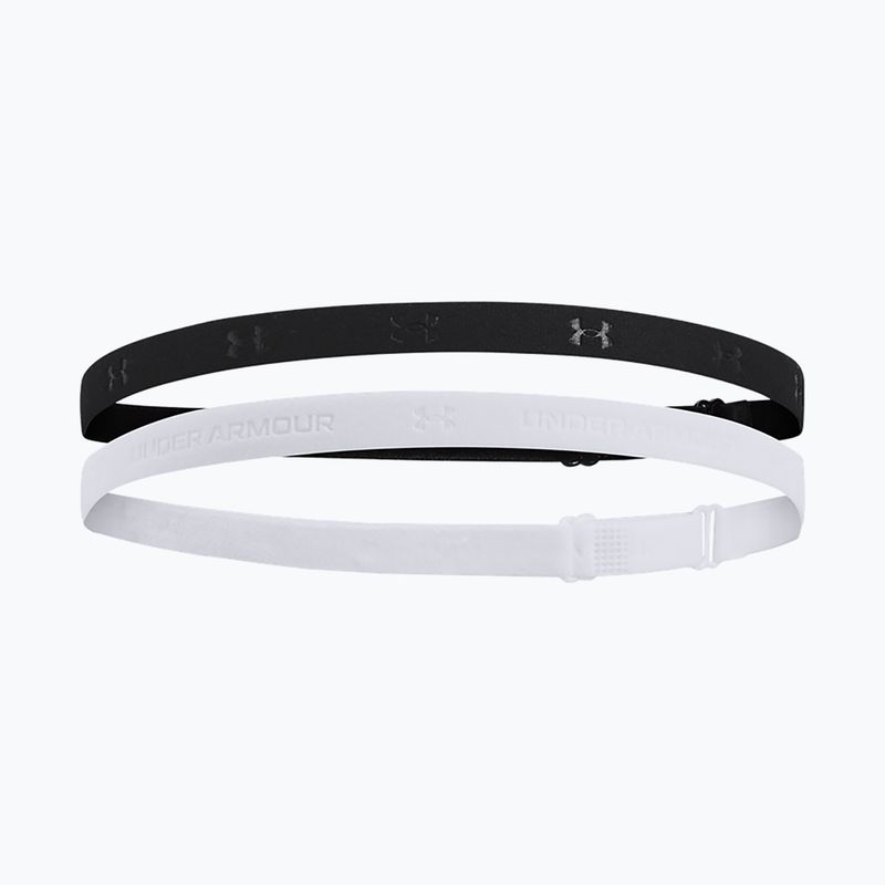 Opaska na głowę Under Armour Mini Bands (2 szt.) black/mod gray