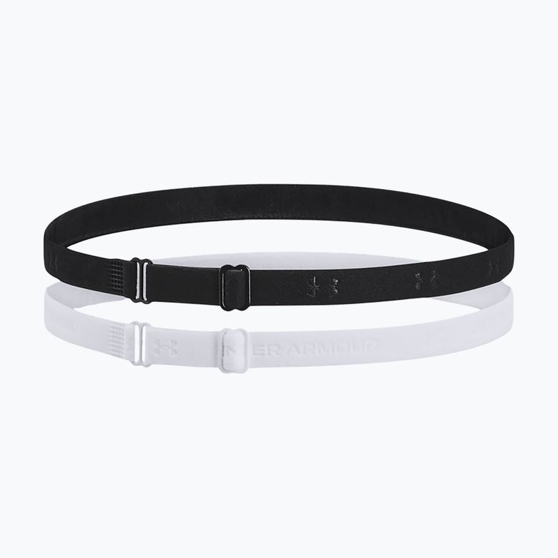 Opaska na głowę Under Armour Mini Bands (2 szt.) black/mod gray 2