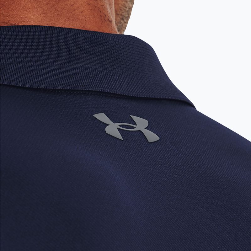 Koszulka polo męska Under Armour Matchplay Polo midnight navy/pitch gray 4