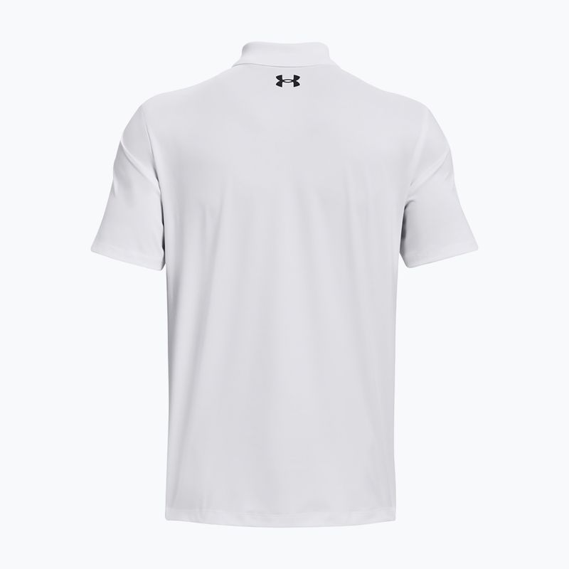 Koszulka polo męska Under Armour Matchplay Polo white/pitch gray 6