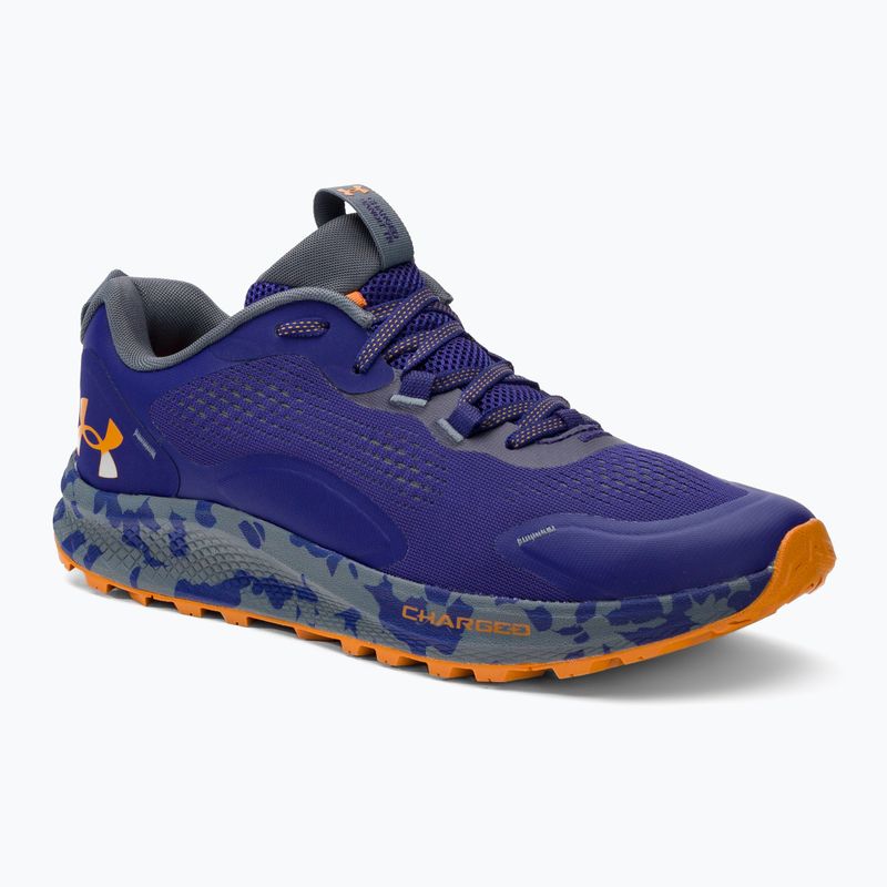 Buty do biegania męskie Under Armour Charged Bandit Trail 2 sonar blue/sonar blue/honey orange