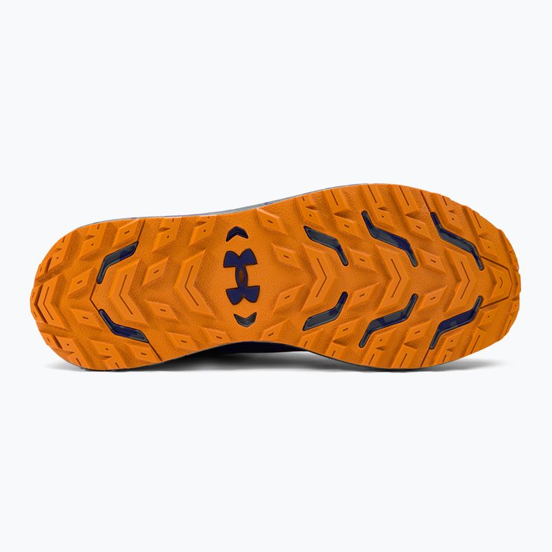 Buty do biegania męskie Under Armour Charged Bandit Trail 2 sonar blue/sonar blue/honey orange 5