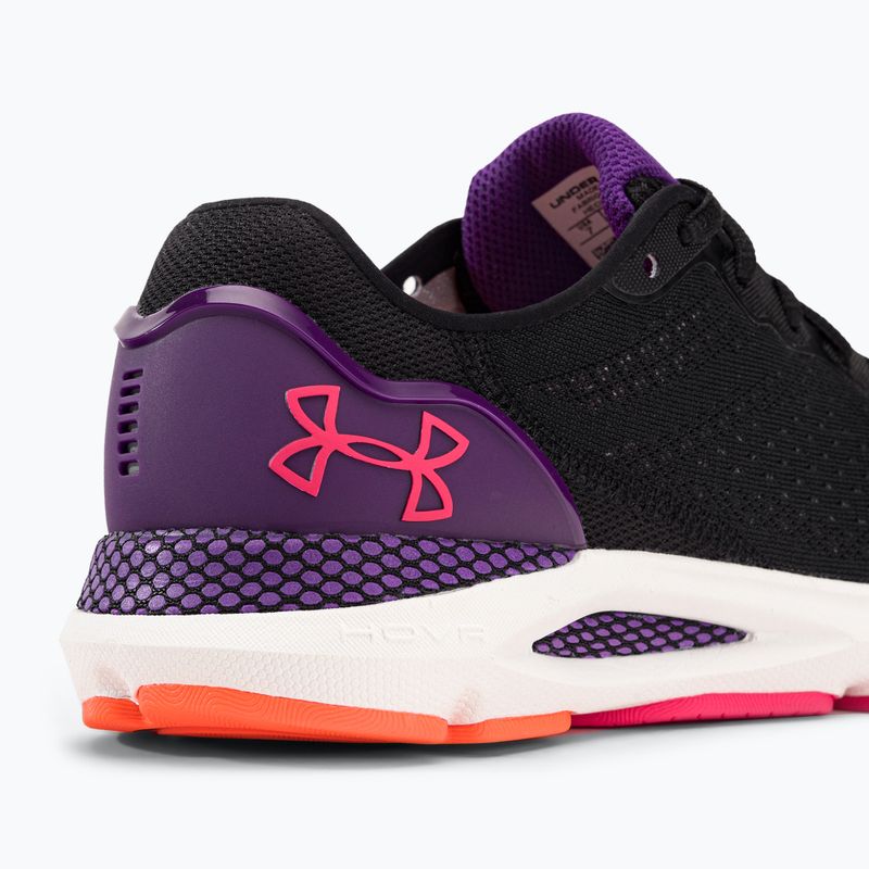 Buty do biegania damskie Under Armour Hovr Sonic 6 black/galaxy purple/pink shock 9