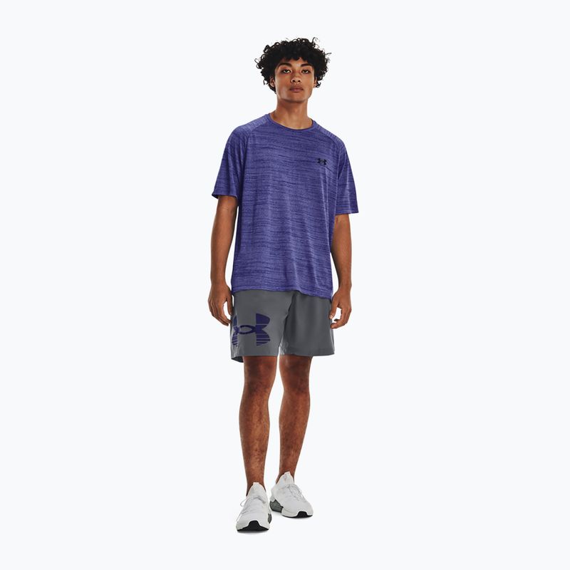 Koszulka treningowa męska Under Armour Tiger Tech 2.0 sonar blue/black 2