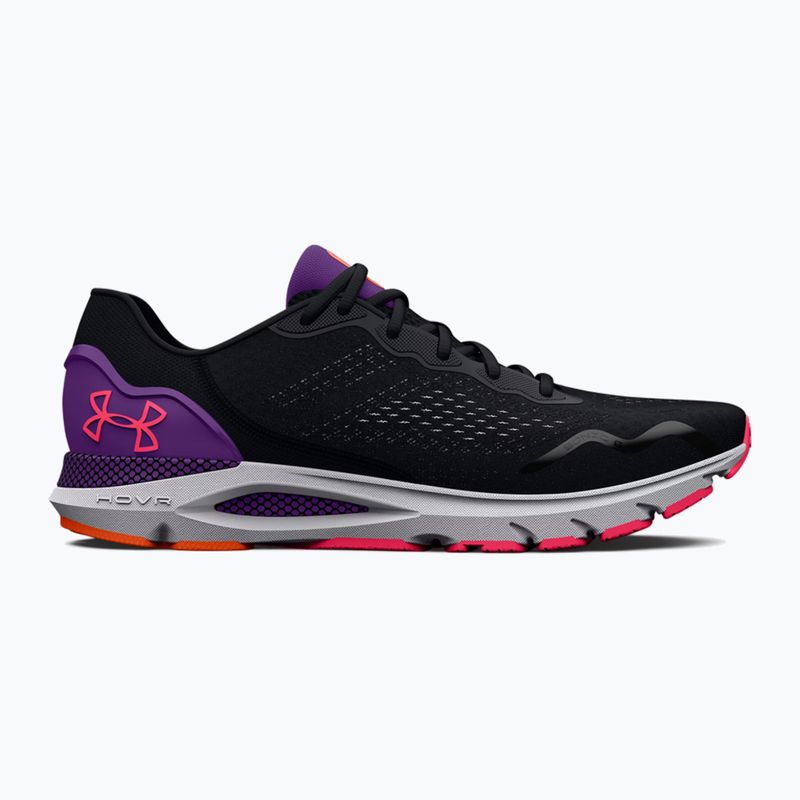 Buty do biegania damskie Under Armour Hovr Sonic 6 black/galaxy purple/pink shock 12