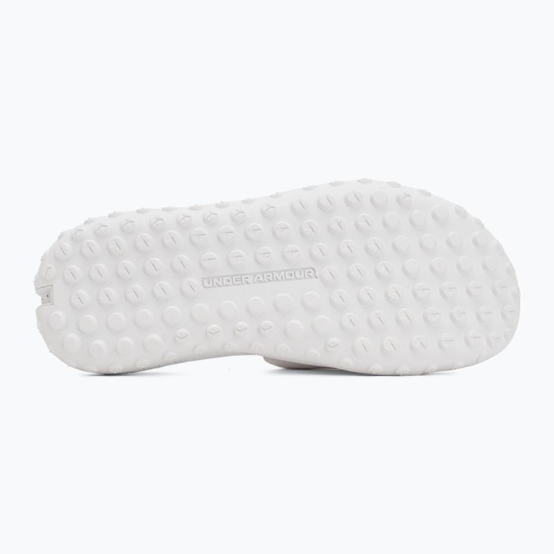Klapki Under Armour Rock 3 white/halo gray 4