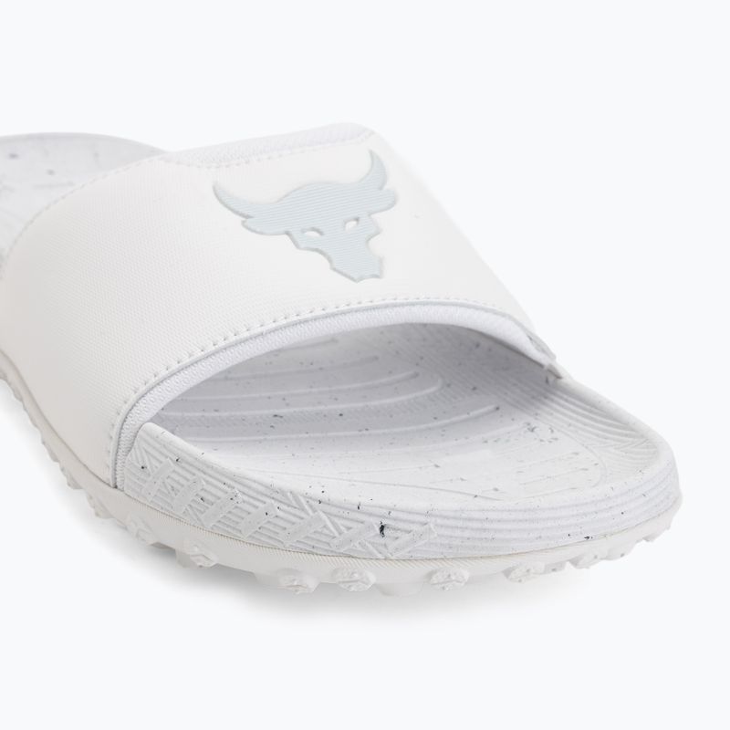 Klapki Under Armour Rock 3 white/halo gray 7