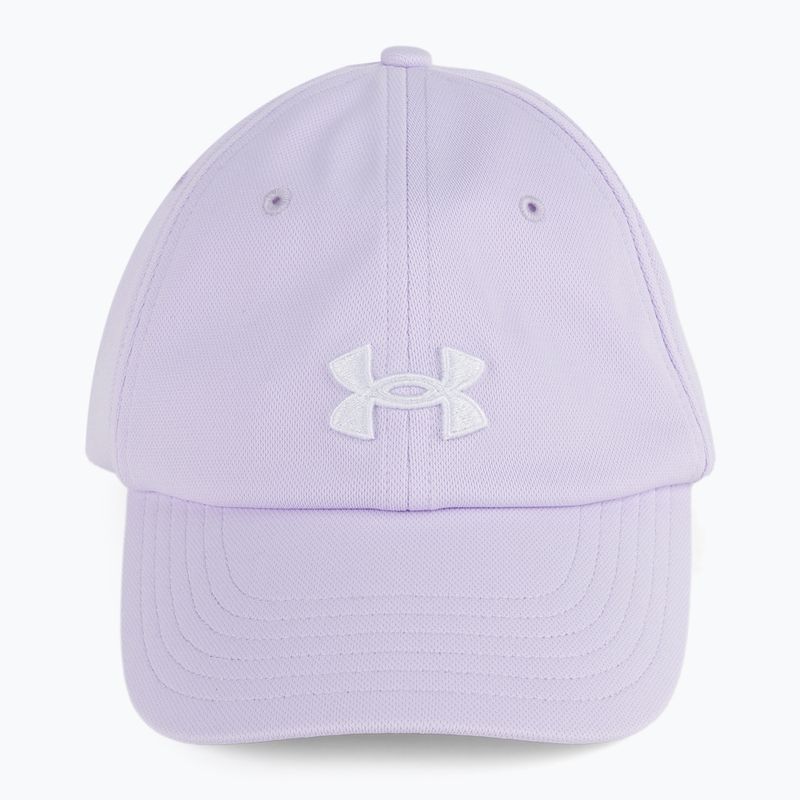 Czapka z daszkiem damska Under Armour Blitzing Adj nebula purple/white 4