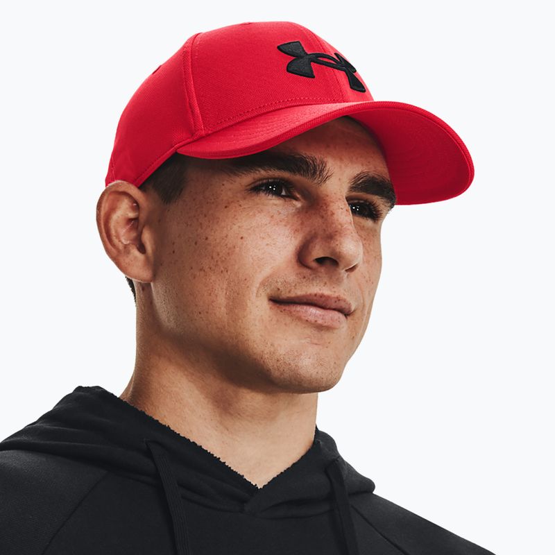 Czapka z daszkiem męska Under Armour Blitzing Adj red/black 5