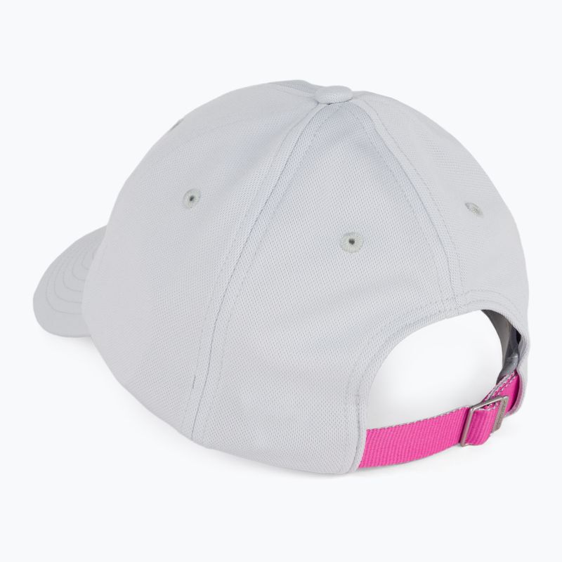 Czapka z daszkiem damska Under Armour Blitzing Adj halo gray/rebel pink 3