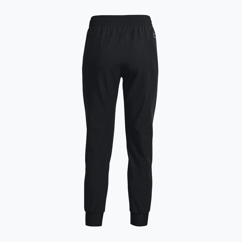 Spodnie treningowe damskie Under Armour Unstoppable Jogger black/black 5