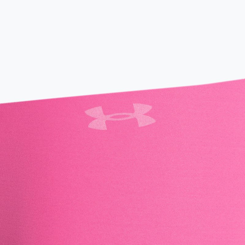 Stringi damskie Under Armour Pure Stretch Thong 3 pary pink elixir/halo gray/rebel pink 10